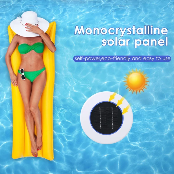 KKmoon Solar Power medencetisztító