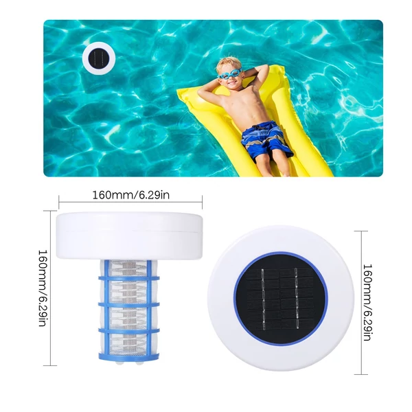 KKmoon Solar Power medencetisztító