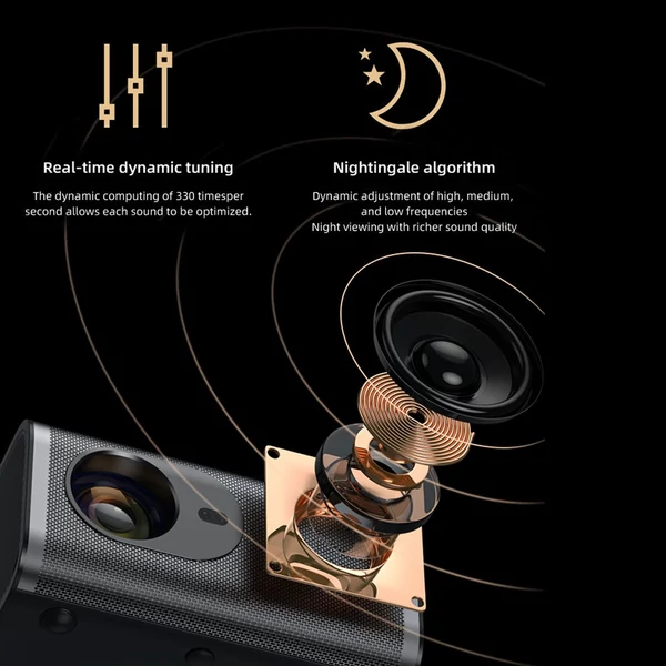 Lenovo Thinkplus Air H6 mini projektor 1080P 700 ANSI Lumens házimozi
