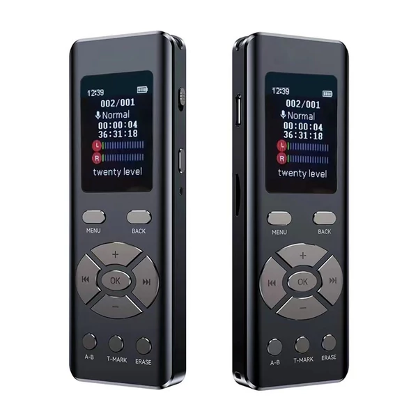 Intelligens zajcsökkentő hangrögzítő mikrofonnal - 16 GB