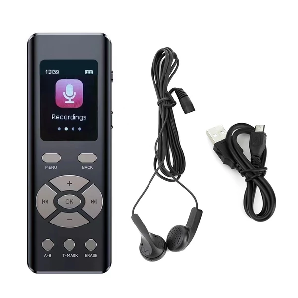 Intelligens zajcsökkentő hangrögzítő mikrofonnal - 16 GB