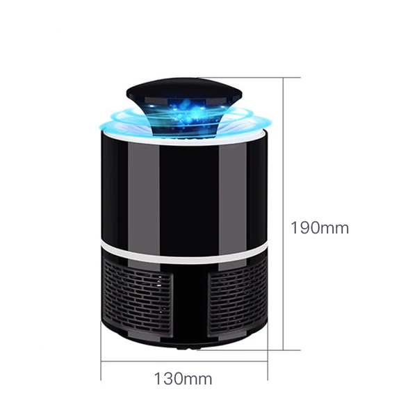 Elektronikus USB tápellátású LED lámpa - Fekete