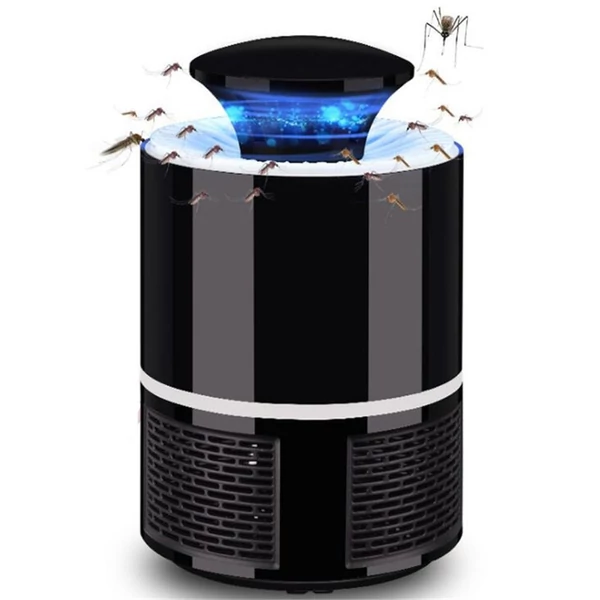 Elektronikus USB tápellátású LED lámpa - Fekete