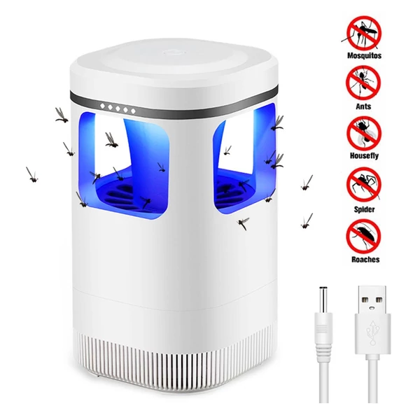 Elektronikus USB tápellátású LED lámpa - Fehér