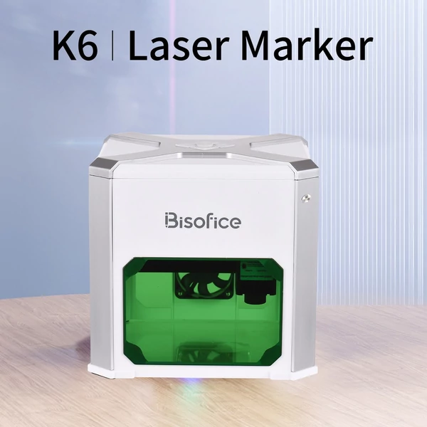 Bisofice K6 3W mini lézergravírozó 80x80mm-es munkaterülettel