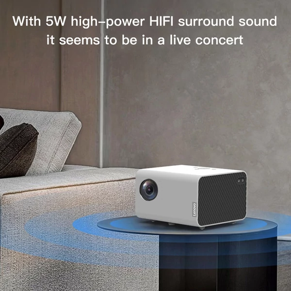 Lenovo Thinkplus Air H3S mini projektor 1080P házimozi 400 ANSI Lumen