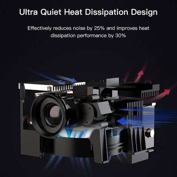 Lenovo Thinkplus Air H3S mini projektor 1080P házimozi 400 ANSI Lumen