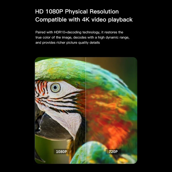 Lenovo Thinkplus Air H3S mini projektor 1080P házimozi 400 ANSI Lumen