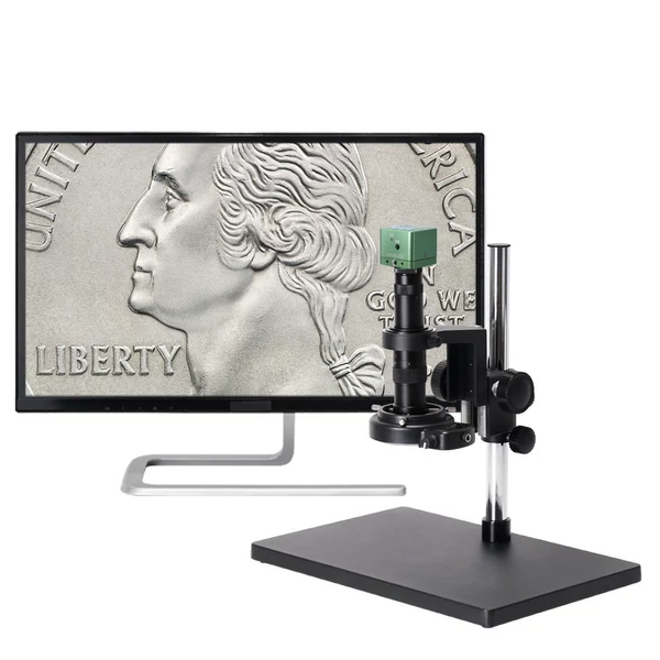 4K Clear Definition 7X digitális zoom mikroszkóp kamera Ipari laboratórium észlelt képfelvételi videorögzítő
