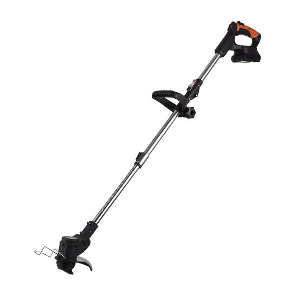 Akkus fűnyíró Weed Wacker 21V gyomirtó gép LCD képernyővel Könnyű, állítható magasságú fém vágópenge - 2 akkumulátor