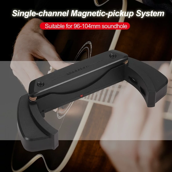DOUBLE X1 akusztikus gitár professzionális előerősítő mágneses hanglyuk hangszedő