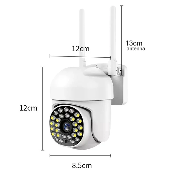 Intelligens WiFi 1080P kamerarendszer vízálló vezeték nélküli monitor