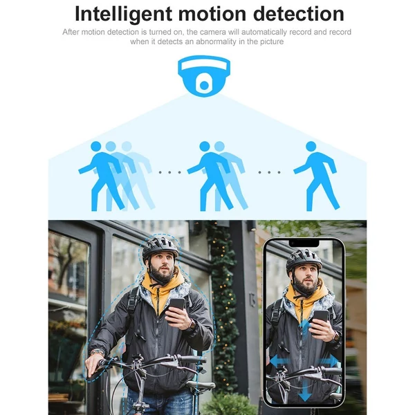 Intelligens WiFi 1080P kamerarendszer vízálló vezeték nélküli monitor