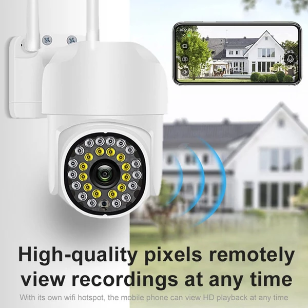Intelligens WiFi 1080P kamerarendszer vízálló vezeték nélküli monitor