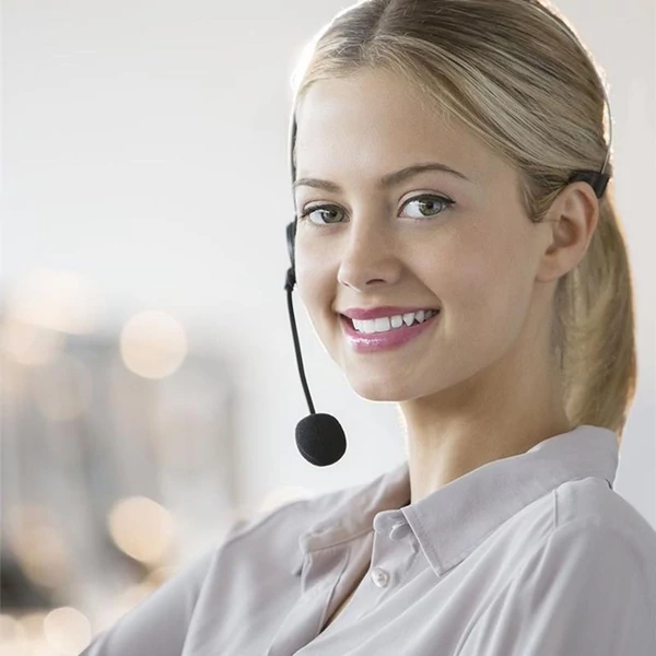 Egyoldalas USB vezetékes headset Call Center monó fejhallgató