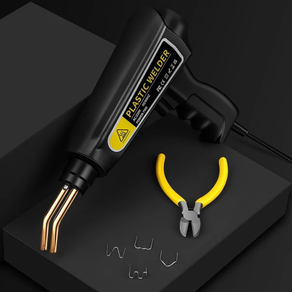 70 W-os műanyag hegesztőgép forró tűzőgép műanyag javító készlet