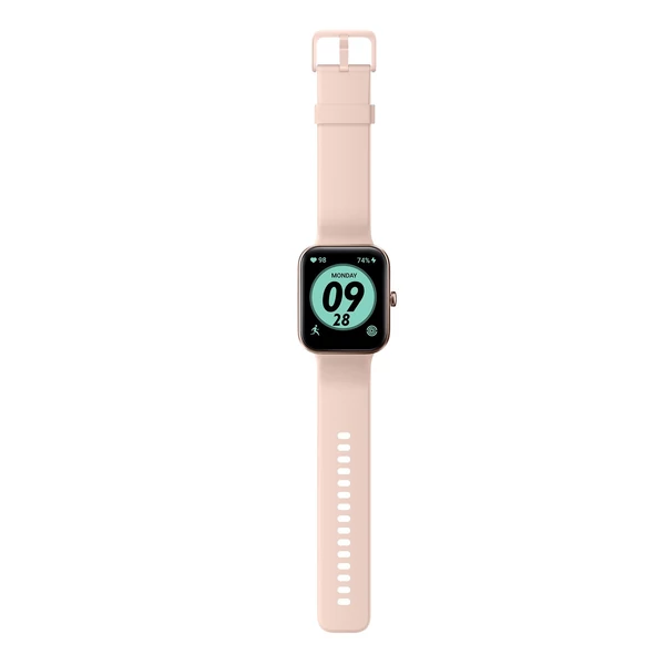 ID207 1,69 hüvelykes TFT-LCD képernyős okosóra fitneszkövető 5 ATM vízállóval - Pink