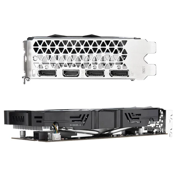 JINGSHA GTX1060 6 GB Gaming grafikus kártya 1506MHz/2002MHz 6GB/GDDR5/192bit memória Kettős hűtőventilátor kivitel 3*DP+HD kimeneti port