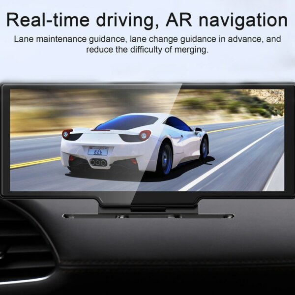Autós műszerfali videórögzítő 10,26 hüvelykes BT széles képernyővel (RAM 4G és AHD hátsó kamera)