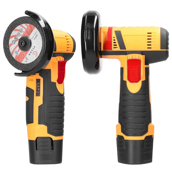 19500 ford./perc elektromos multifunkcionális sarokcsiszoló + 75 mm átmérőjű 10 mm furatú vágókorong + 75 mm átmérőjű 10 mm-es furat polírozó tárcsa