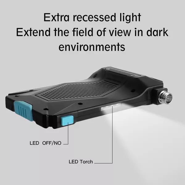 Ipari endoszkópos kamera 1920*1080P 6 LED lámpa IP67 Vízálló ellenőrzés 4,3 hüvelykes LCD kijelzővel 5 méteres kemény vezeték - 5,5 mm kamera átmérő