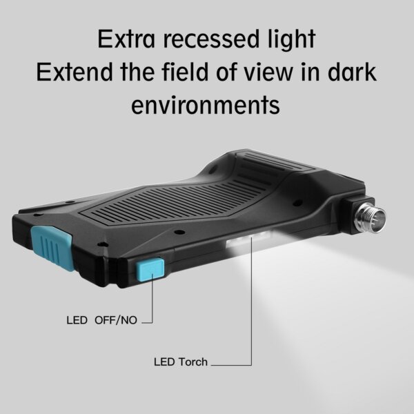 Ipari endoszkópos kamera 1920*1080P 6 LED lámpa IP67 Vízálló ellenőrzés 4,3 hüvelykes LCD kijelzővel 5 méteres kemény vezeték - 5,5 mm kamera átmérő