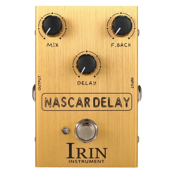 IRIN Delay gitár effekt pedál elektromos gitárhoz - NASCAR DELAY