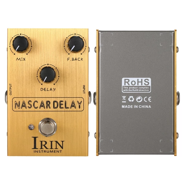 IRIN Delay gitár effekt pedál elektromos gitárhoz - NASCAR DELAY