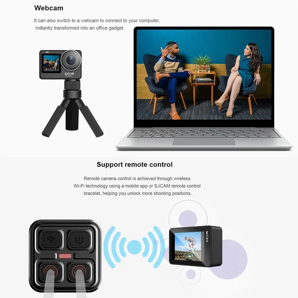 SJCAM SJ11 Active 4K 20MP kettős érintőképernyős akciókamera