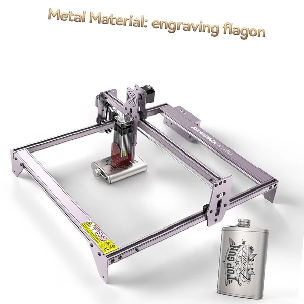 ATOMSTACK A5 Pro 5,5 W CNC asztali barkácsoló lézergravírozó vágógép 410x400 gravírozási területtel