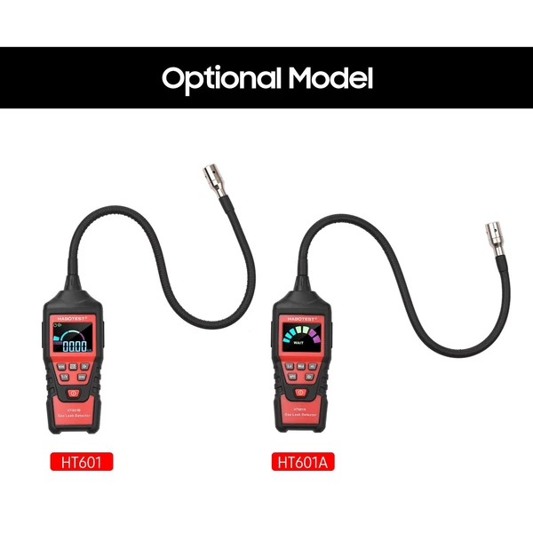 HABOTEST háztartási gázszivárgás érzékelő PPM mérő metánkoncentráció riasztó műszer - HT601B