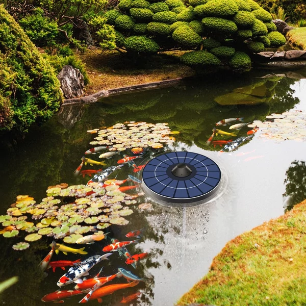 Solar Pond levegőztető oxigénszivattyú levegőtömlővel és buborékkővel