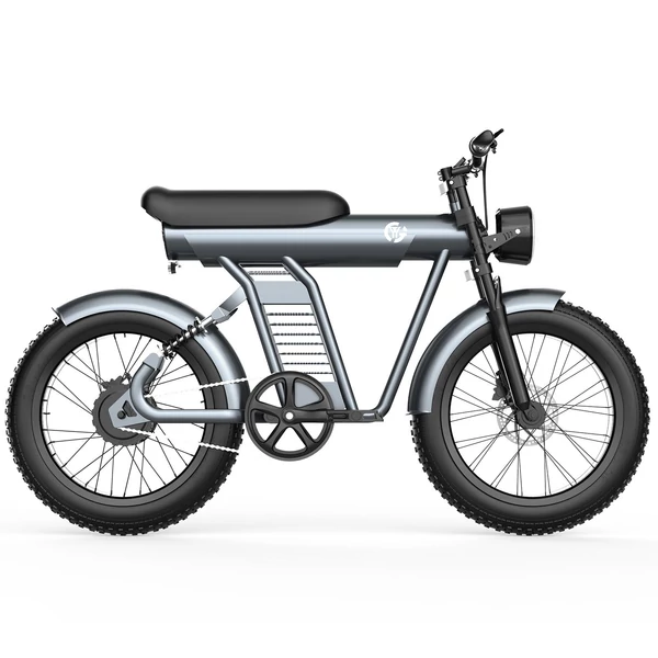 YYG GYL111 20x4 hüvelykes gumiabroncs, 750 W-os elektromos hegyikerékpár pedálasszisztenssel, 20 AH cserélhető akkumulátorral és kerékpártárolóval - Arany