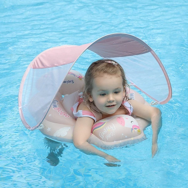 SwimBoBo felfújható úszó babáknak - Naptetővel