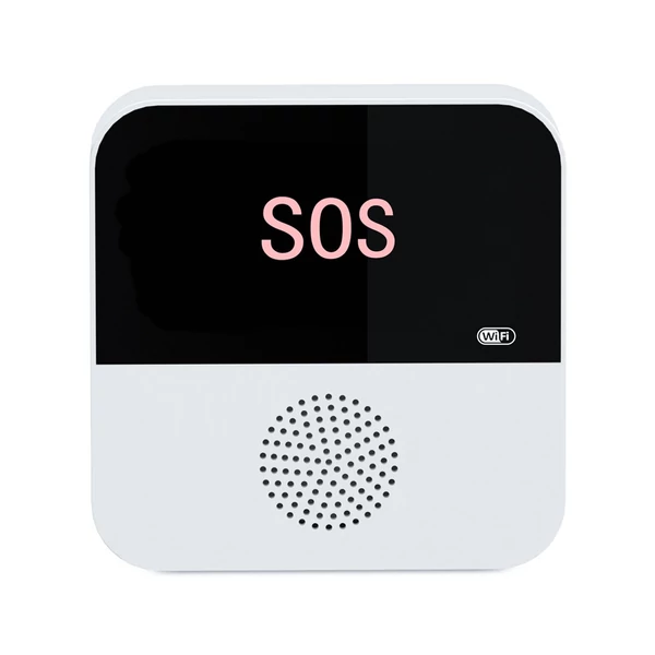 Többfunkciós intelligens WiFi SOS orvosi figyelmeztető rendszer esésjelző eszköz, nővérfigyelő rendszer figyelmeztető gomb ajtócsengő