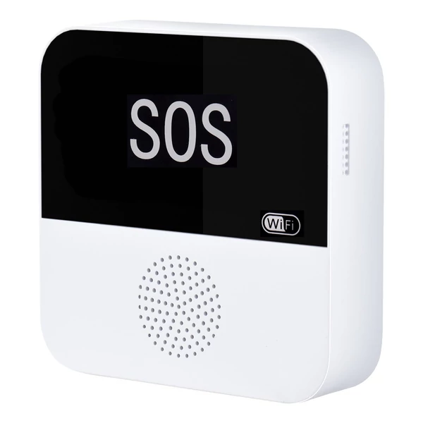Többfunkciós intelligens WiFi SOS orvosi figyelmeztető rendszer esésjelző eszköz, nővérfigyelő rendszer figyelmeztető gomb ajtócsengő
