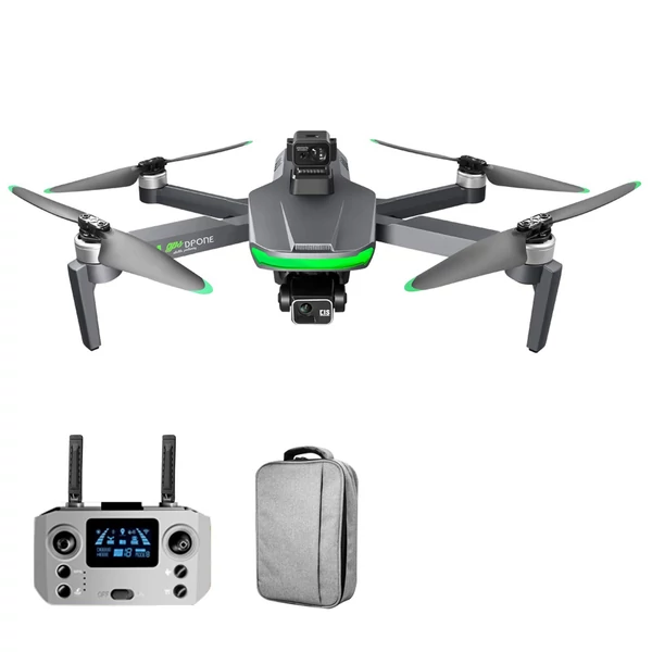 YLR/C S155 GPS 5G WiFi 6KM Repeater FPV 2.7K HD ESC kamera 3 tengelyes EIS Gimbal távirányítós drón tárolótáskával - 360°-os akadályelkerülővel, 1 akkumulátor