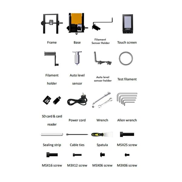 LONGER LK4 X FDM 3D nyomtató