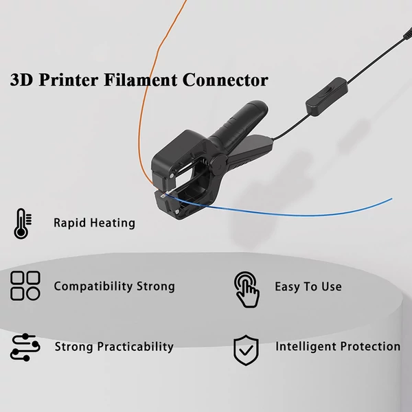 Filament Welder Splicer csatlakozó 3D nyomtató izzószálakhoz