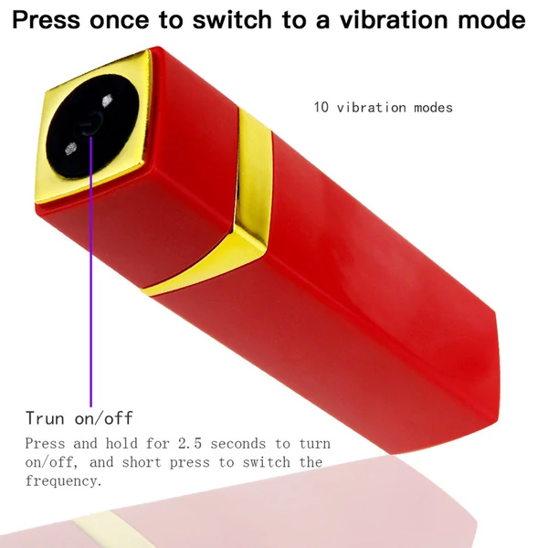 Mini ajakrúzs vibrátor női maszturbátor Love Egg vagina masszírozó klitorisz mellstimulátor - felnőtt szexjáték - Fekete