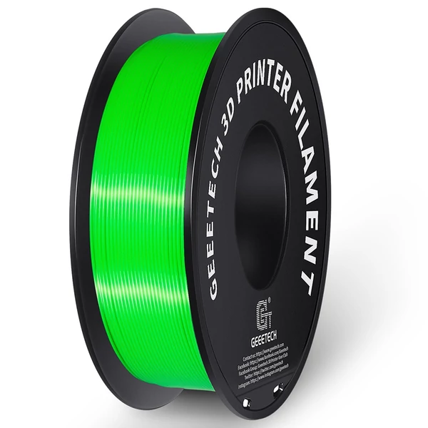 Geeetech PLA Filament 3D nyomtatóhoz - Zöld