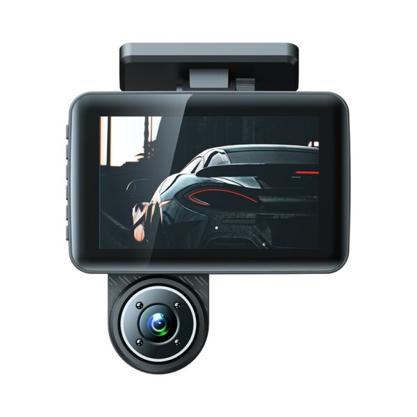 Fedélzeti kamera elöl és hátul 3 belső kamera 1080p+720p+480P 4 hüvelykes autós visszapillantó tükör