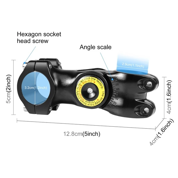 Motorkerékpár szelfi bot kormányrúdra rögzíthető 27,9-113,5 cm, állítható hosszúság, 1/4 hüvelykes csavarcsere INSTA360 X2/X3-hoz