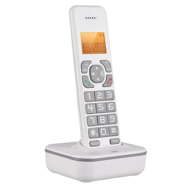 D1002B vezeték nélküli telefon üzenetrögzítővel - Fehér