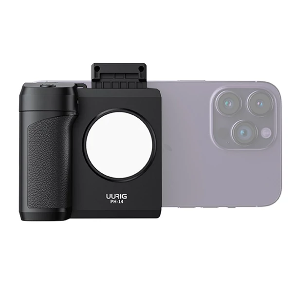 UURIG PH-14 vezeték nélküli fogantyús telefontartó stabilizátor okostelefonos vlog szelfihez