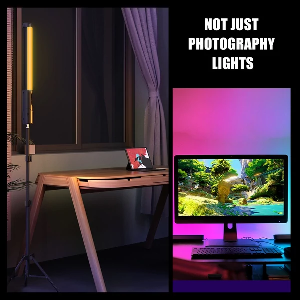 15 W RGB kézi kétoldalas fényképezési lumineszcens fény pálca