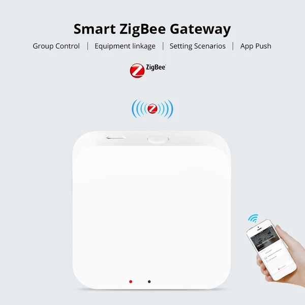 Smart Gateway Zigbee 3.0 Hub Gateway vezeték nélküli távirányító APP kontroll