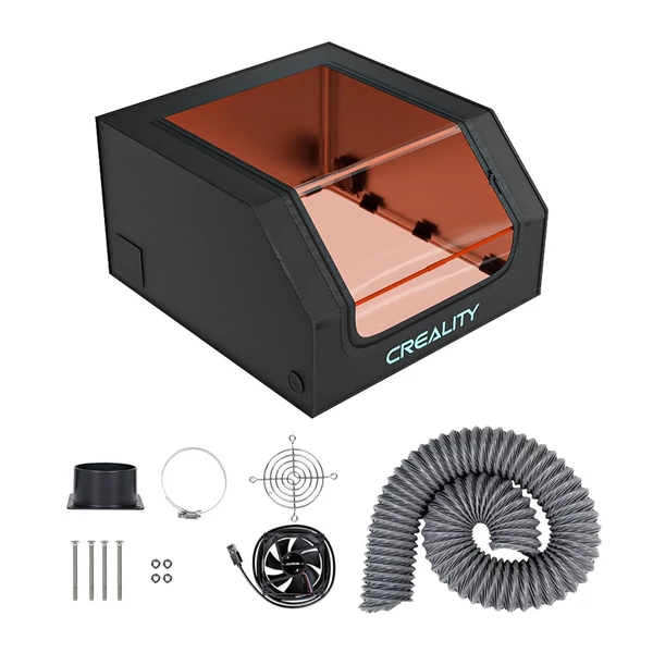 Creality Protective Cover lézergravírozó ház szellőzőnyílással, szemvédelemmel