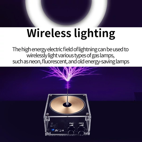 Többfunkciós elektronika mobiltelefon Tesla tekercs modul mesterséges villámok elektromos ívgenerátor vezeték nélküli hangátvitel kísérleti eszköz