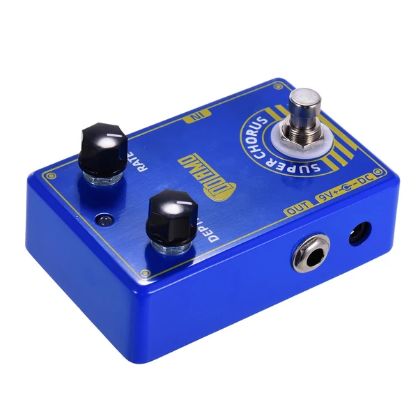 Dolamo D-3 Super kórus gitár Effect pedál True Bypass funkcióval elektromos gitárhoz